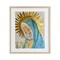 Stupell Industries Holy Mary In Gold Framed Print Under Glass, design by Franklyn Gregory